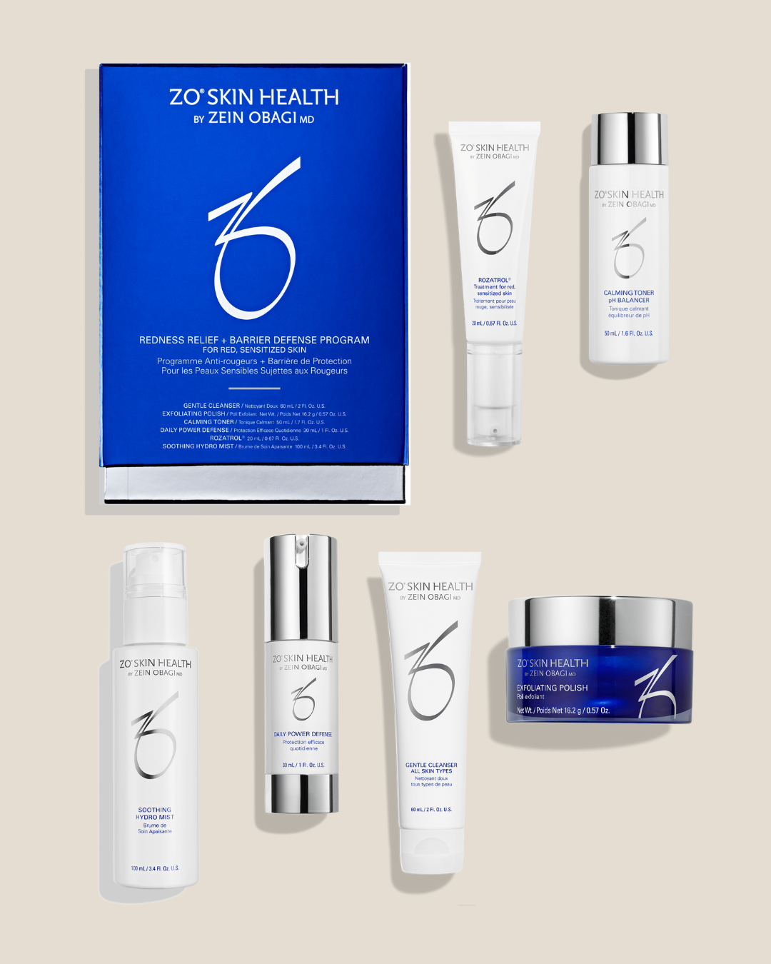 Redness Relief and Barrier Defense Program ZO