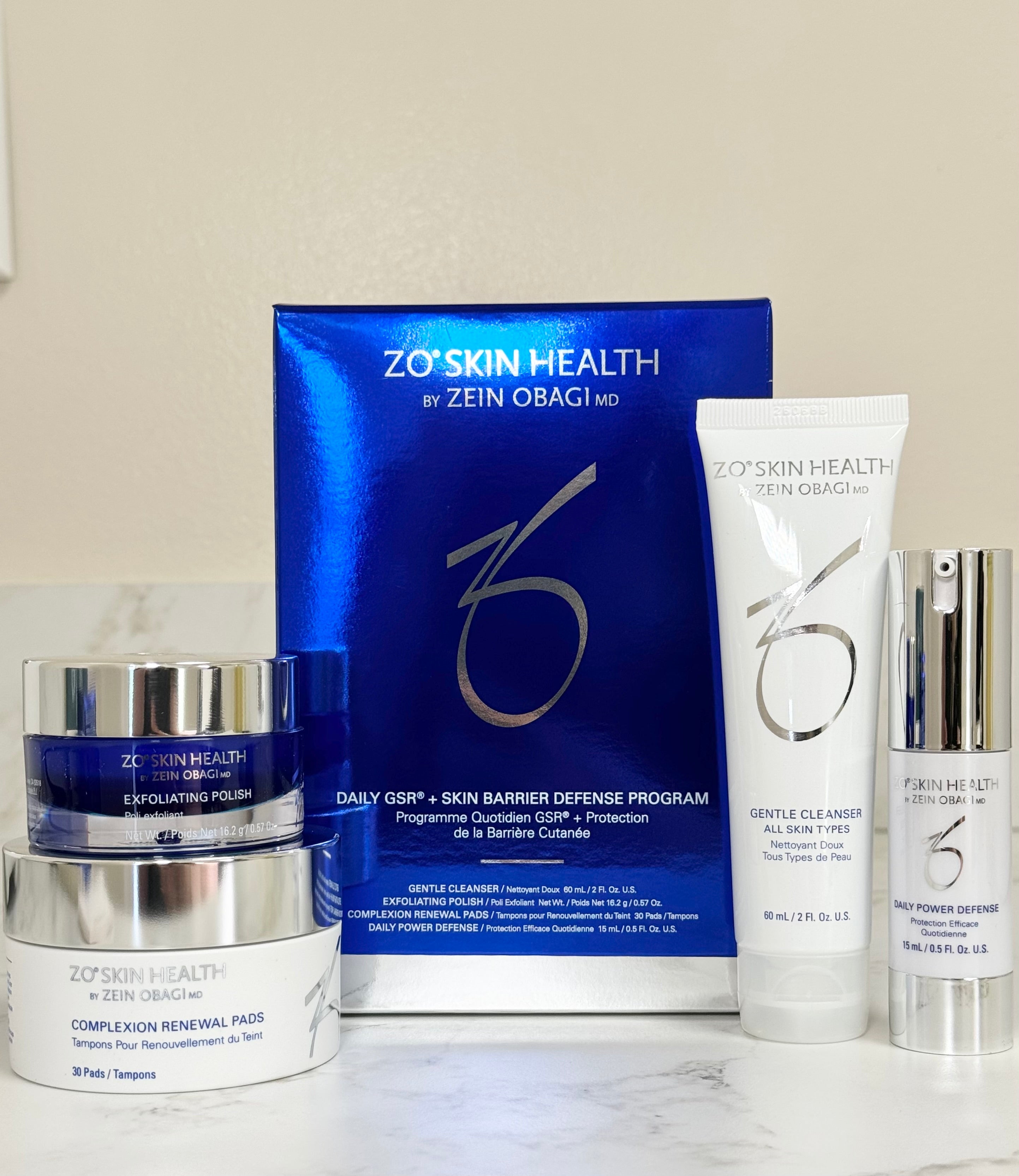 Daily GSR + Skin Barrier Defense Program ZO