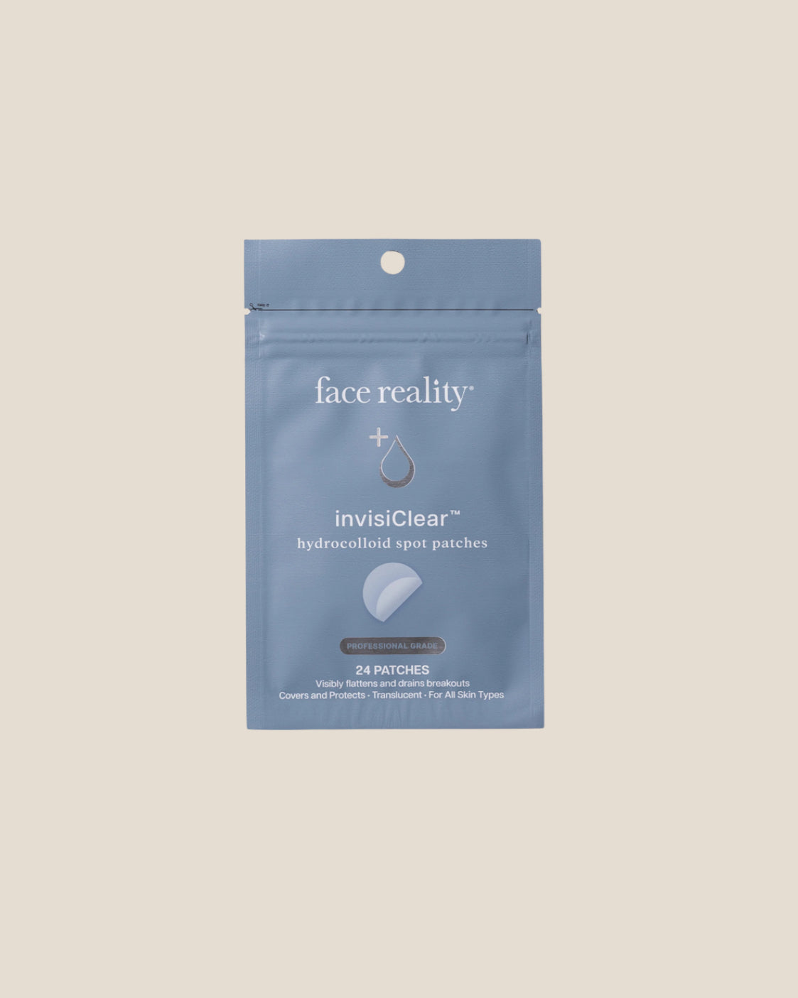 InvisiClear Hydrocolloid Spot Patches Face Reality
