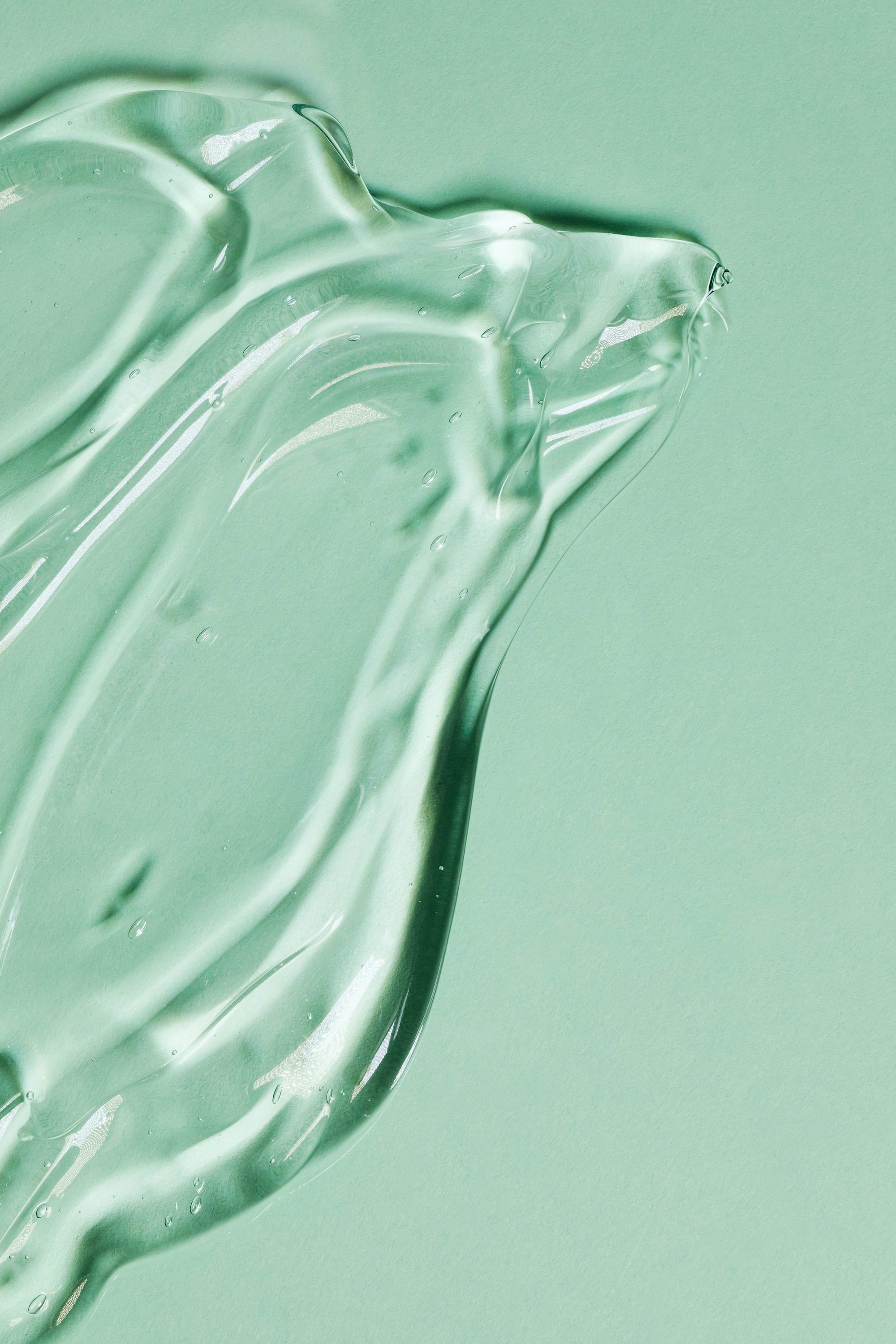 green liquid background texture